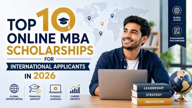 Top 10 Online MBA Scholarships for International Applicants in 2026